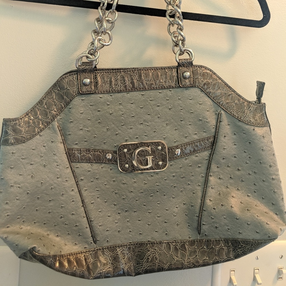 Grey purse
